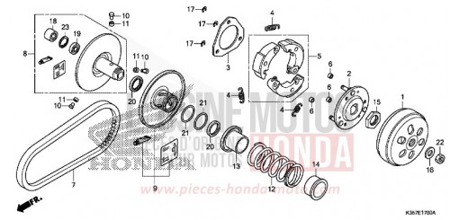 DRIVEN FACE WW125EX2H de 2017